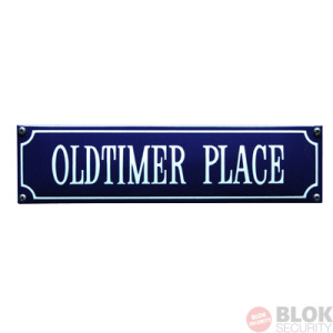 Oldtimer place bord