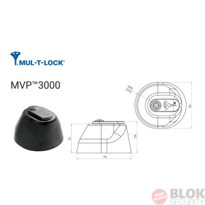 Mul T Lock MVP3000 bestelwagensloten